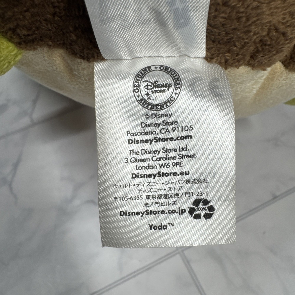 Yoda Star Wars Plush Disney Tsum Tsum Style Size 10" Stuffed Animal Plushy EUC - Picture 5 of 11